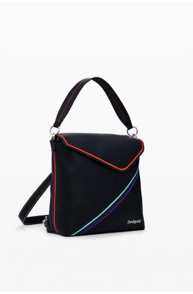 MOCHILA CLEO BLACK DESIGUAL